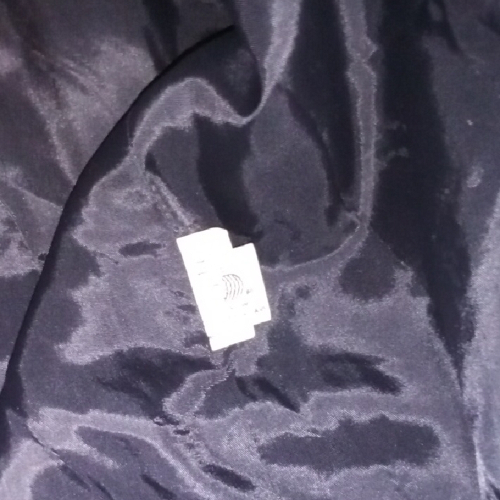Saks Fifth Avenue Luxury Black Jacket with Rhinestone Accent - Picture 5 of 8